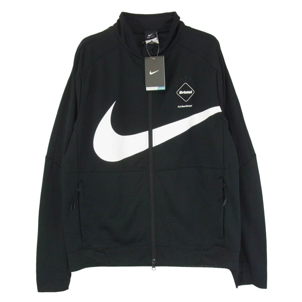 F.C.R.B. エフシーアールビー NIKE ナイキ 15AW 789516 × NIKE DRI-FIT PDK JACKET ナイキ ドライフィット トラックジャケット ブラック系 M【新古品】【未使用】【中古】