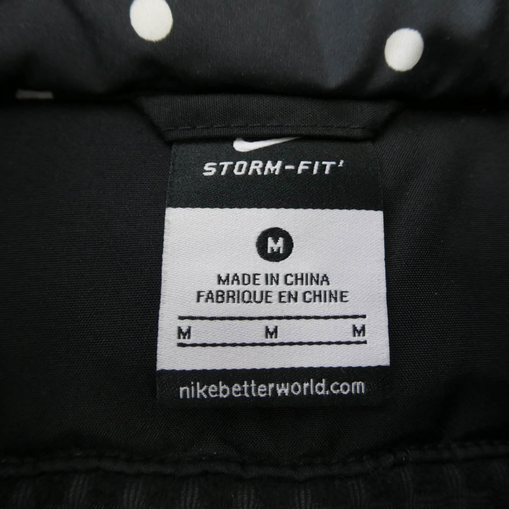 F.C.R.B. エフシーアールビー NIKE ナイキ 789531-010 × NIKE STORM FIT BIG SWOOSH BENCH COAT ナイキ ストームフィット ビッグスウッシュ ロゴ 中綿 ベンチ コート ブラック系 M【中古】
