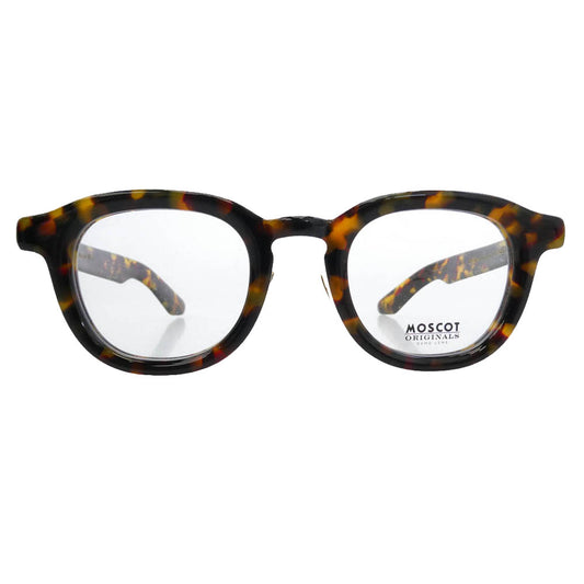 MOSCOT モスコット DAHVEN Tortoise JPN LTD 15 ダーヴェン ジャパンリミテッド 15 眼鏡 メガネ ブラウン系 クリア系 47□24-151【美品】【中古】
