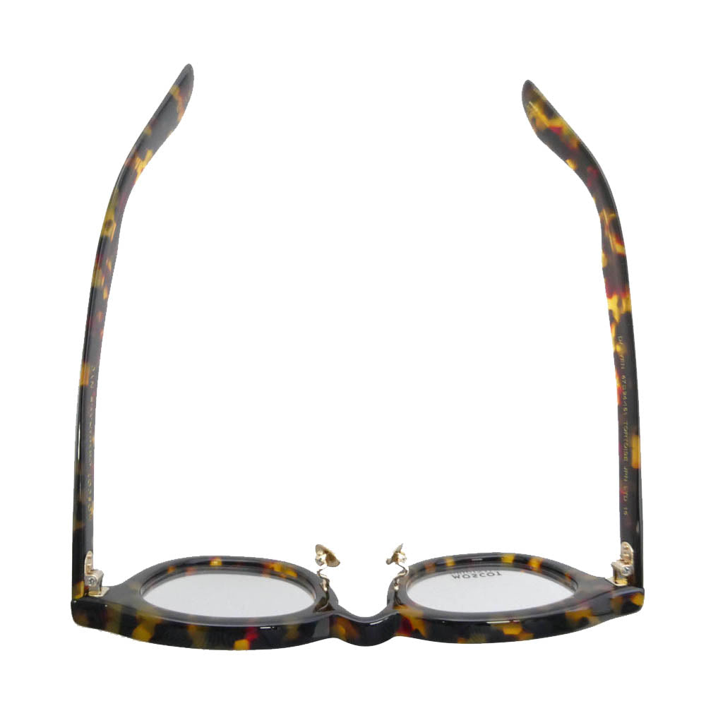 MOSCOT モスコット DAHVEN Tortoise JPN LTD 15 ダーヴェン ジャパンリミテッド 15 眼鏡 メガネ ブラウン系 クリア系 47□24-151【美品】【中古】