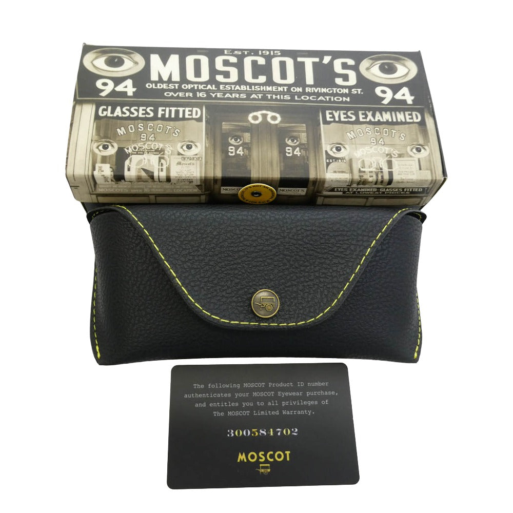 MOSCOT モスコット DAHVEN Tortoise JPN LTD 15 ダーヴェン ジャパンリミテッド 15 眼鏡 メガネ ブラウン系 クリア系 47□24-151【美品】【中古】
