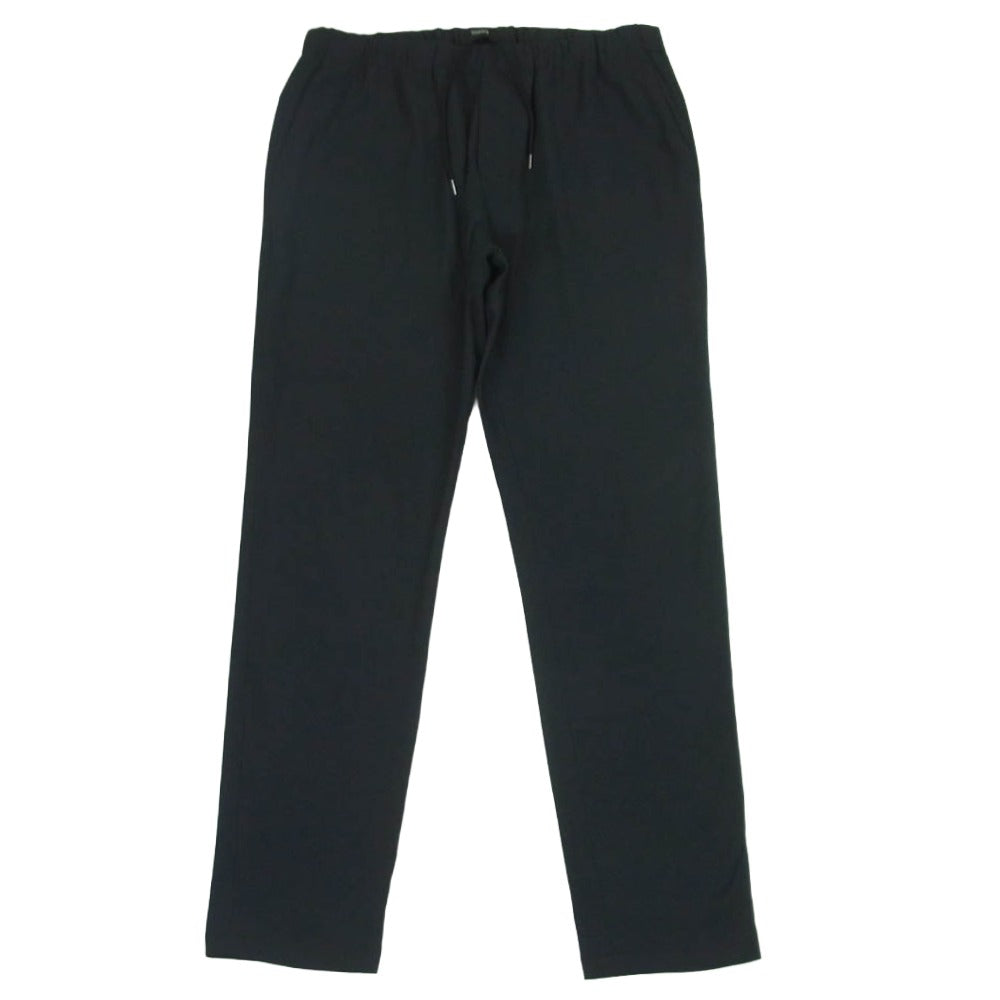 theory セオリー 09-1106457 コットン リネン混 スラックス パンツ イージーパンツ ダークネイビー系 050 32【中古】