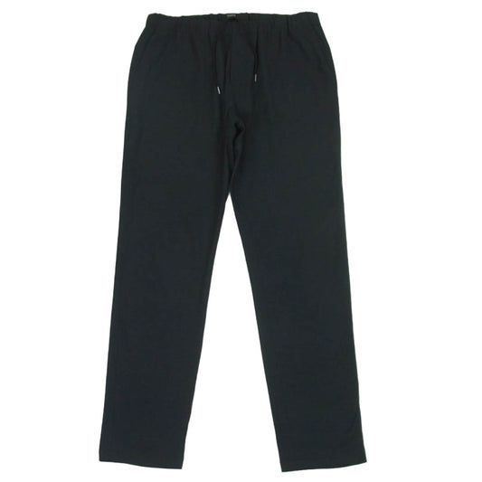 theory セオリー 09-1106457 コットン リネン混 スラックス パンツ イージーパンツ ダークネイビー系 050 32【中古】