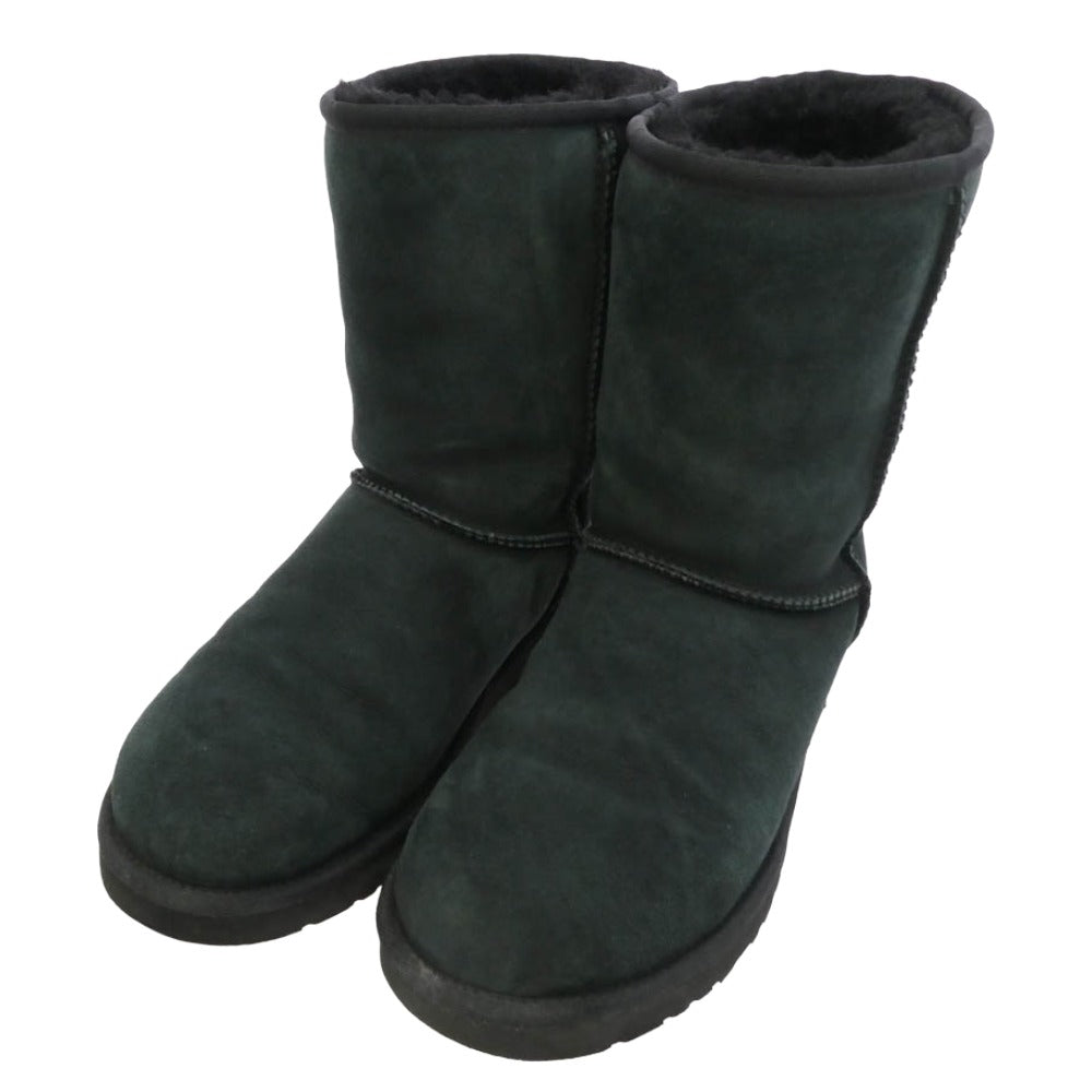 UGG アグ australia ムートンブーツ ブラック系 27cm【中古】
