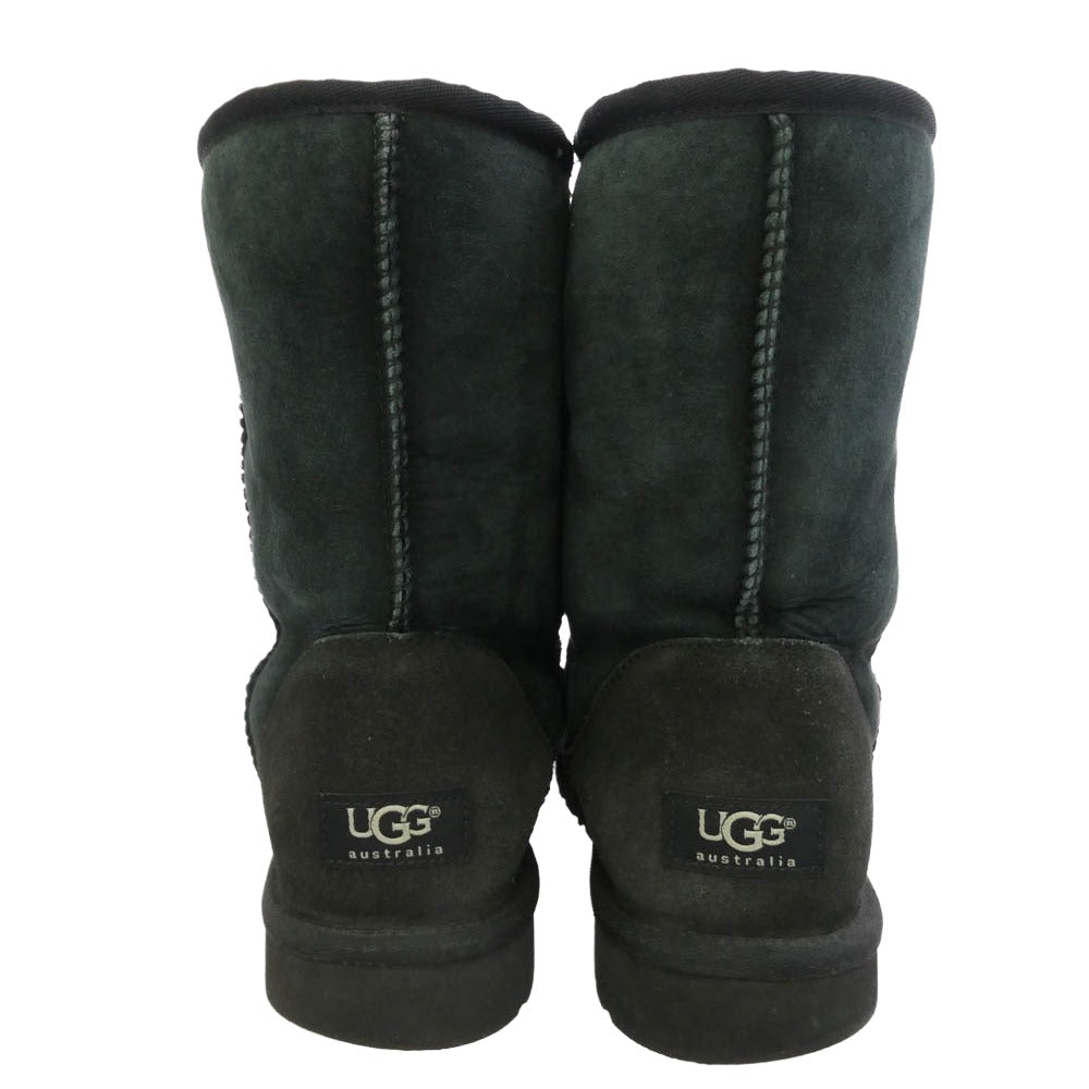 UGG アグ australia ムートンブーツ ブラック系 27cm【中古】