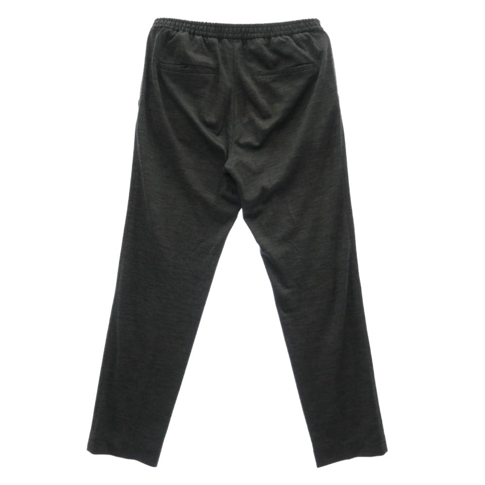 HUGO BOSS ヒューゴボス REDA社製 セットアップ スーツ Super120 スリムフィット ストレッチ ジャージー 2Bテーラードジャケット パンツ 2ピースセット グレー系 48【中古】