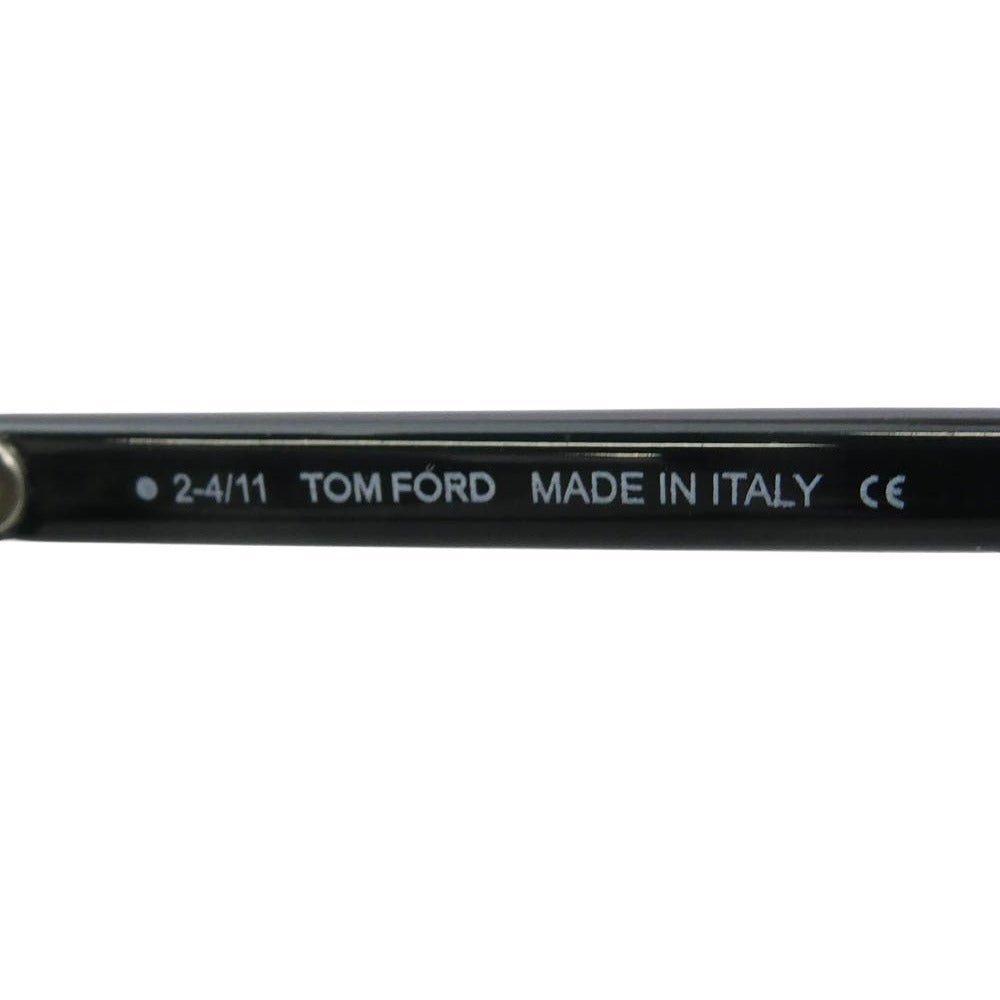 TOM FORD トムフォード TF222 イタリア製 Leila サングラス レイラ アイウェア フレーム：ブラック系　レンズ：ブラック系 63□14【中古】