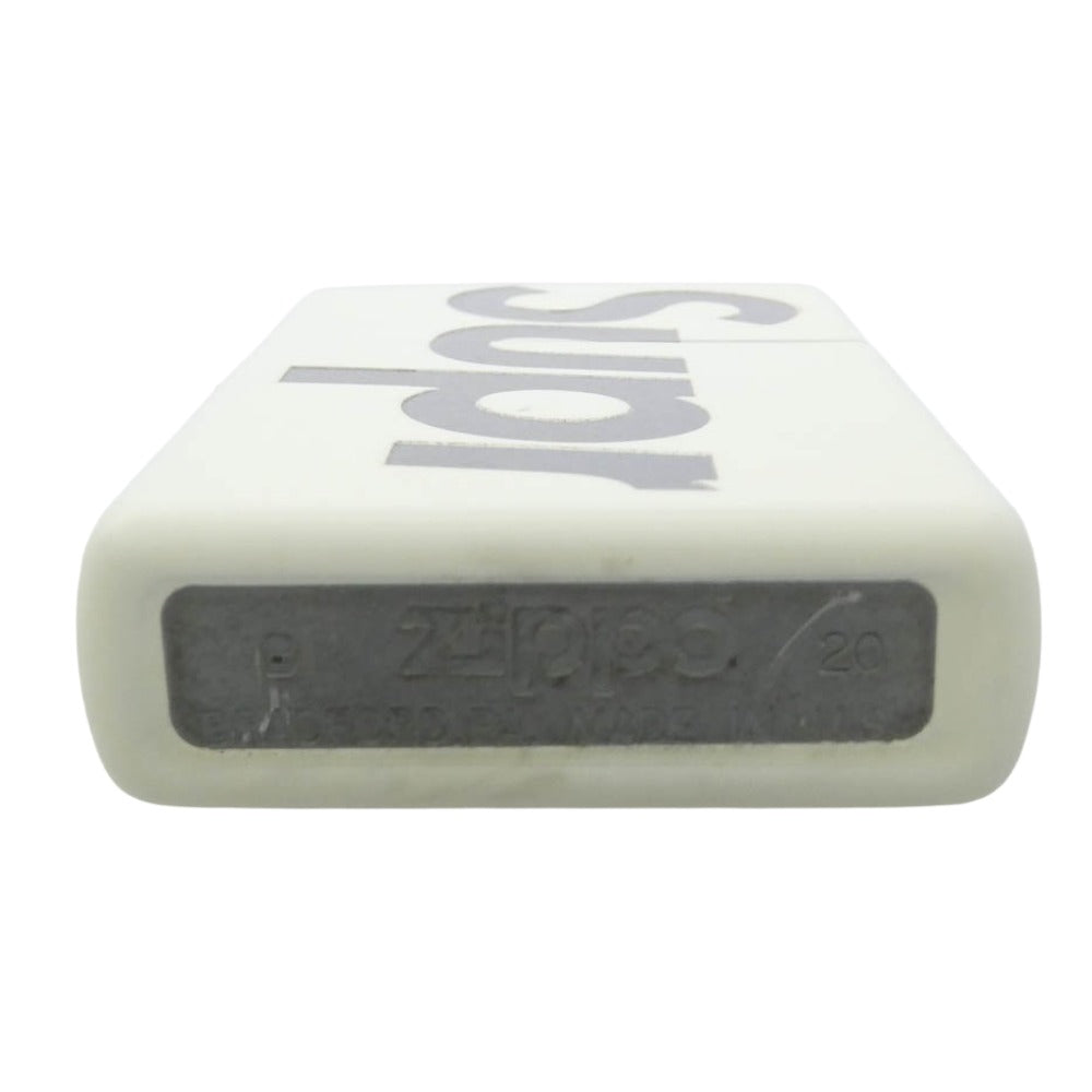 Supreme シュプリーム ZIPPO ジッポ 20SS x Zippo ジッポ Glow in the Dark グロー イン ザ ダーク 蓄光 ライター オフホワイト系 グレー系【中古】