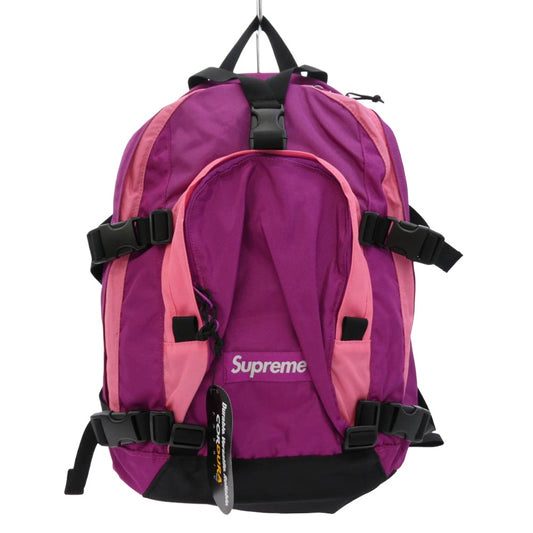 Supreme シュプリーム 19AW Backpack バックパック リュック バッグ マゼンタ ピンク系 パープル系【極上美品】【中古】