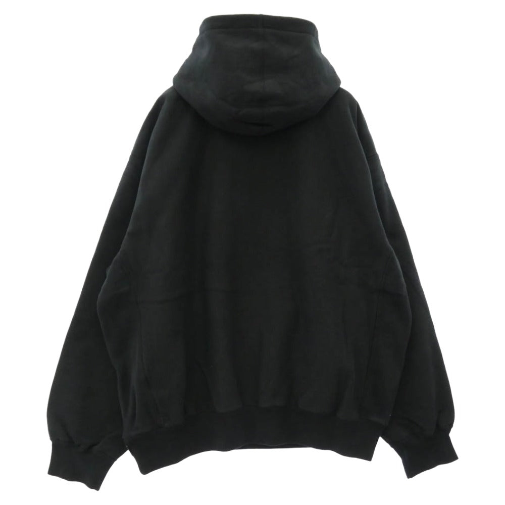 Supreme シュプリーム 25SS Reverse Hooded Sweatshirt リバース フーデッド スウェットシャツ フーディー パーカー ブラック系 L【美品】【中古】