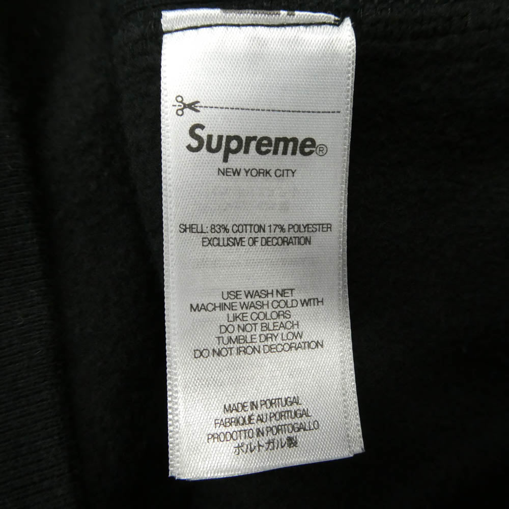 Supreme シュプリーム 25SS Reverse Hooded Sweatshirt リバース フーデッド スウェットシャツ フーディー パーカー ブラック系 L【美品】【中古】