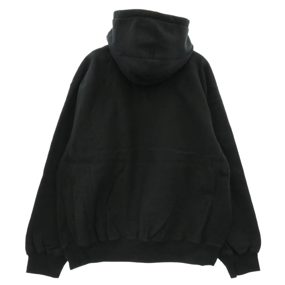 Supreme シュプリーム 25SS Reverse Hooded Sweatshirt リバース フーデッド スウェットシャツ フーディー パーカー ブラック系 L【極上美品】【中古】
