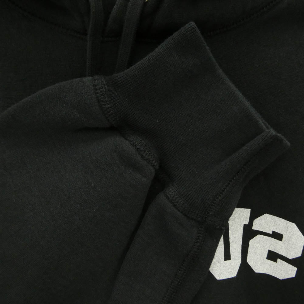 Supreme シュプリーム 25SS Reverse Hooded Sweatshirt リバース フーデッド スウェットシャツ フーディー パーカー ブラック系 L【極上美品】【中古】