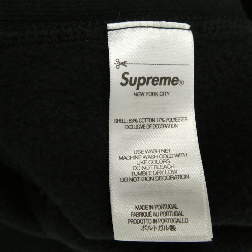 Supreme シュプリーム 25SS Reverse Hooded Sweatshirt リバース フーデッド スウェットシャツ フーディー パーカー ブラック系 L【極上美品】【中古】