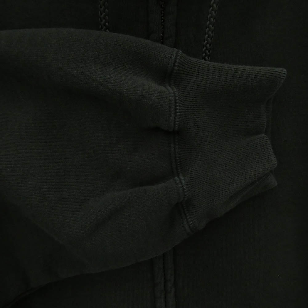 Supreme シュプリーム 25SS Work Zip Up Hooded Sweatshirt ワーク ジップアップ フーディー スウェットシャツ パーカー ブラック系 L【中古】