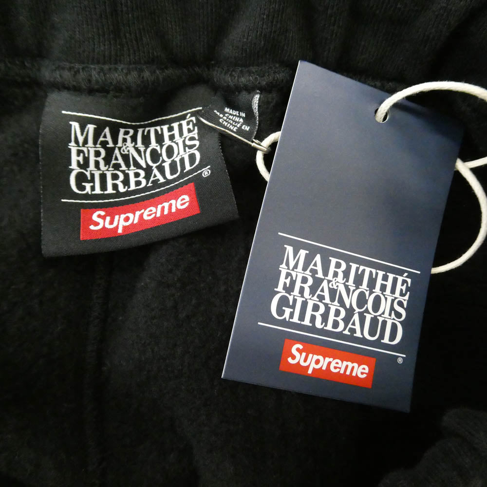 Supreme シュプリーム MARITHE + FRANCOIS GIRBAUD マリテフランソワジルボー 25SS x Marithe + Francois Girbaud マリテフランソワジルボー Shuttle Tape Cargo Sweatpant シャトルテープ カーゴ スウェットパンツ ブラック系 S【極上美品】【中古】