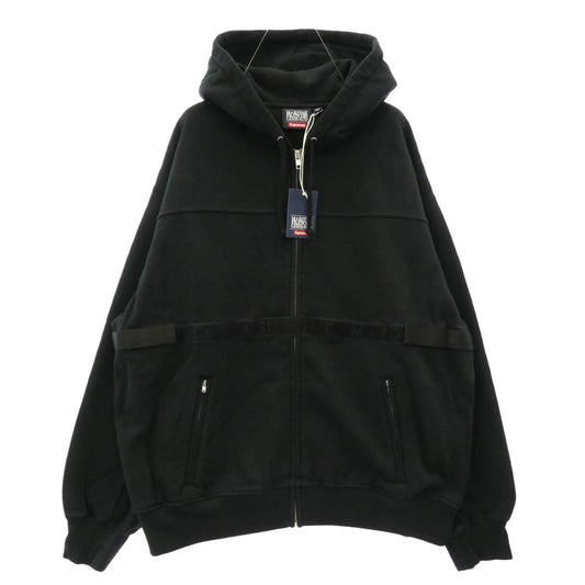 Supreme シュプリーム MARITHE + FRANCOIS GIRBAUD マリテフランソワジルボー 25SS x Marithe + Francois Girbaud マリテフランソワジルボー Zip Up Hooded Sweatshirt ジップアップ フーディー スウェットシャツ パーカー ブラック系 L【極上美品】【中古】
