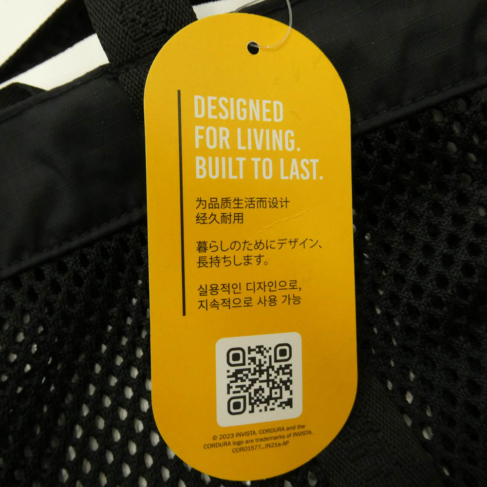 Supreme シュプリーム 25SS Mesh Tote Bag ボックスロゴ メッシュ トートバッグ ブラック系 40×64×19cm【極上美品】【中古】