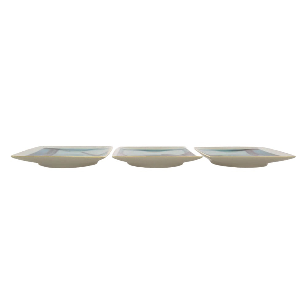 Supreme シュプリーム 25SS x Damien Hirst ダミアン ハースト Rosenthal Tray 皿 トレー トレイ ブルー系 ホワイト系 12×11cm【極上美品】【中古】 Supreme シュプリーム 25SS x Damien Hirst ダミアン ハースト