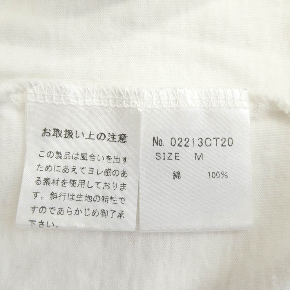 HYSTERIC GLAMOUR ヒステリックグラマー 02213CT20 野口強 HYS-lo KINKY CARDS 半袖 Tシャツ ホワイト系 M【中古】