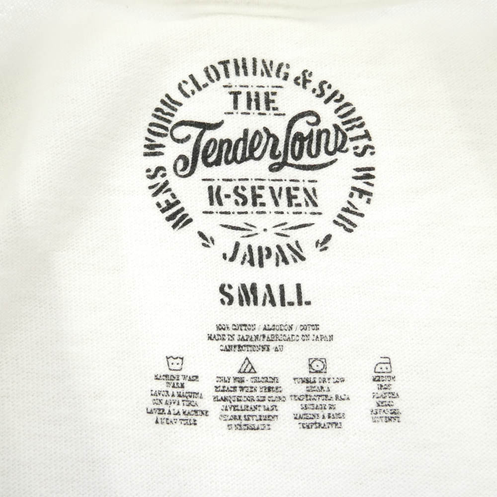 TENDERLOIN テンダーロイン T-TEE B.S バンダナ スカル Tシャツ S【中古】