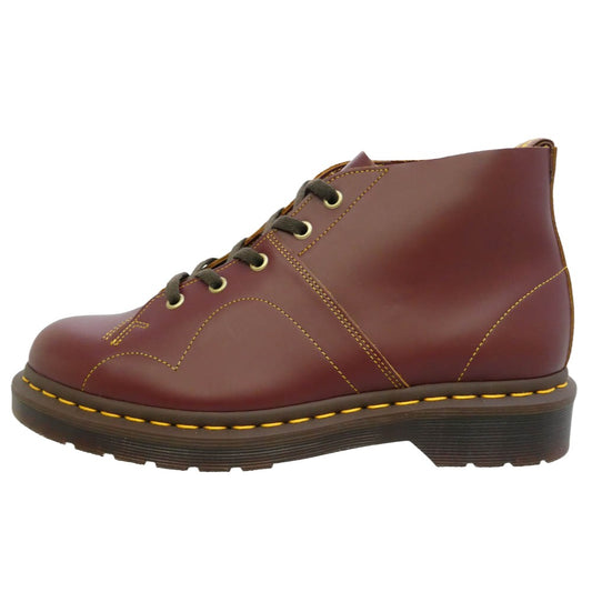 Dr.Martens ドクターマーチン 16054601 CHURCH チャーチ モンキーブーツ レザー ブーツ ワインレッド系 42【新古品】【未使用】【中古】