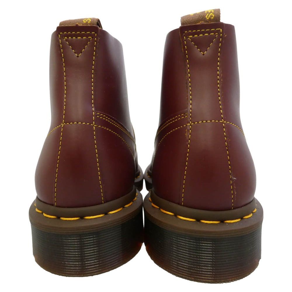 Dr.Martens ドクターマーチン 16054601 CHURCH チャーチ モンキーブーツ レザー ブーツ ワインレッド系 42【新古品】【未使用】【中古】