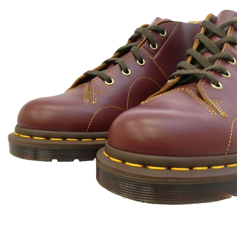 Dr.Martens ドクターマーチン 16054601 CHURCH チャーチ モンキーブーツ レザー ブーツ ワインレッド系 42【新古品】【未使用】【中古】
