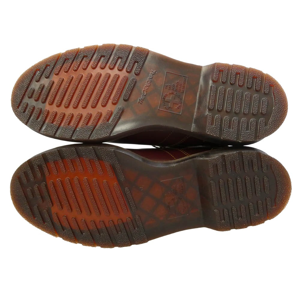 Dr.Martens ドクターマーチン 16054601 CHURCH チャーチ モンキーブーツ レザー ブーツ ワインレッド系 42【新古品】【未使用】【中古】