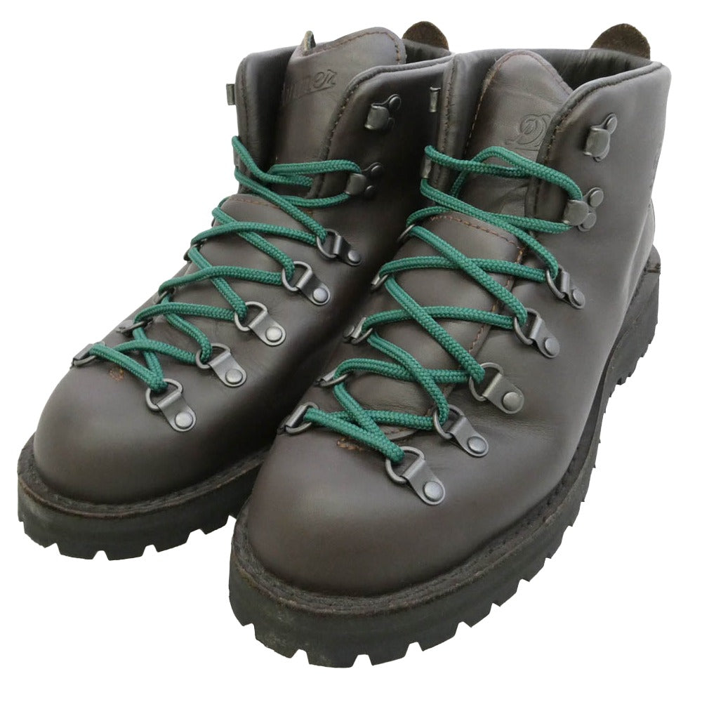 Danner ダナー 30800 USA製 MOUNTAIN LIGHT 2 マウンテン ライト レースアップ レザー トレッキング ブーツ ブラウン系 US9【中古】