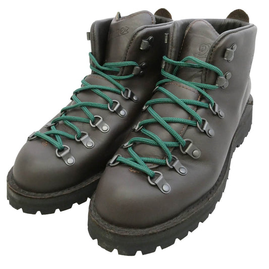 Danner ダナー 30800 USA製 MOUNTAIN LIGHT 2 マウンテン ライト レースアップ レザー トレッキング ブーツ ブラウン系 US9【中古】