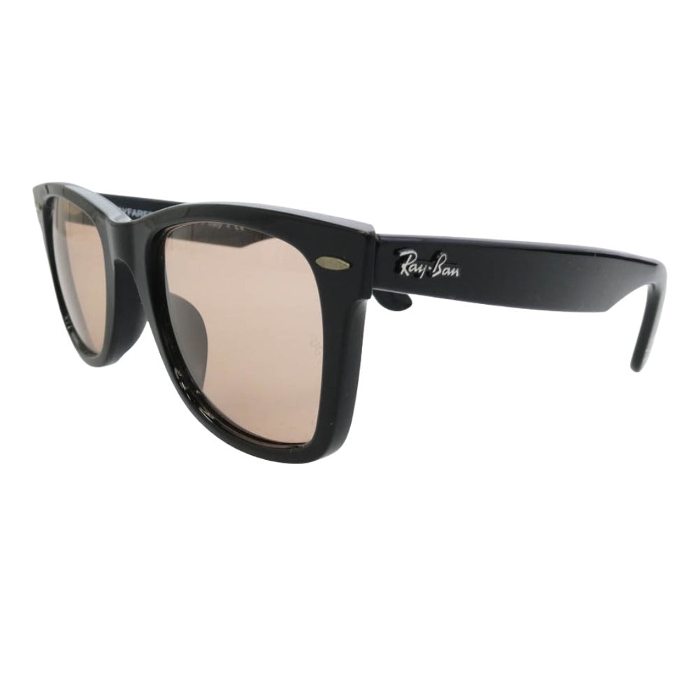 Ray-Ban レイバン RB2140F TAKUYA KIMURA 木村拓哉 WAYFARE ウェイファーラー R901-1-4B サングラス フレーム：ブラック系　レンズ：ブラウン系 52□22【中古】