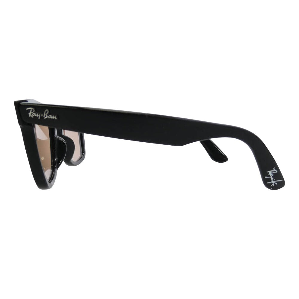Ray-Ban レイバン RB2140F TAKUYA KIMURA 木村拓哉 WAYFARE ウェイファーラー R901-1-4B サングラス フレーム：ブラック系　レンズ：ブラウン系 52□22【中古】