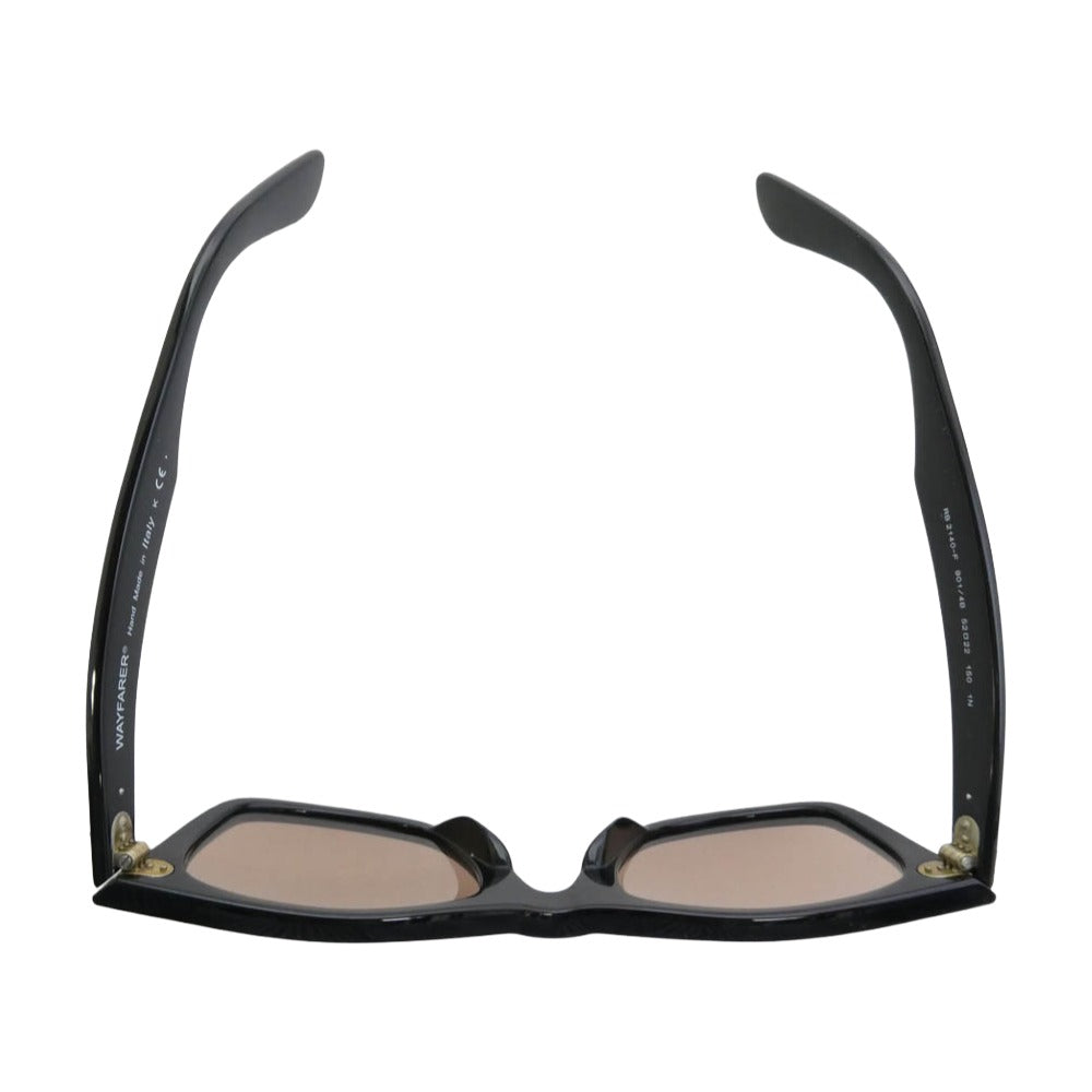 Ray-Ban レイバン RB2140F TAKUYA KIMURA 木村拓哉 WAYFARE ウェイファーラー R901-1-4B サングラス フレーム：ブラック系　レンズ：ブラウン系 52□22【中古】