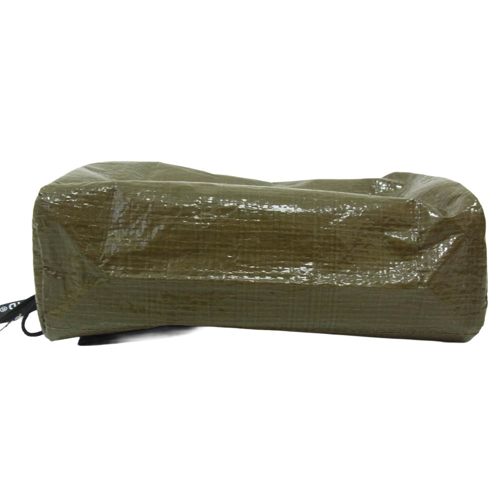 NEIGHBORHOOD ネイバーフッド 20AW 202TQNH-AC01 DOLLER P-POUCH ポリエチレン ロゴ ポーチ カーキ系【新古品】【未使用】【中古】