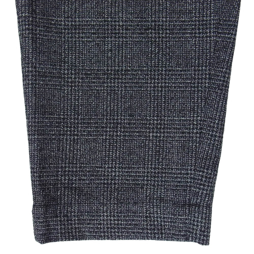 WTAPS ダブルタップス 20AW 202TQDT-PTM06 TUCK TROUSERS WOOL TWEED TEXTILE タック トラウザーズ ウール ツイード パンツ ブラック系 1【中古】
