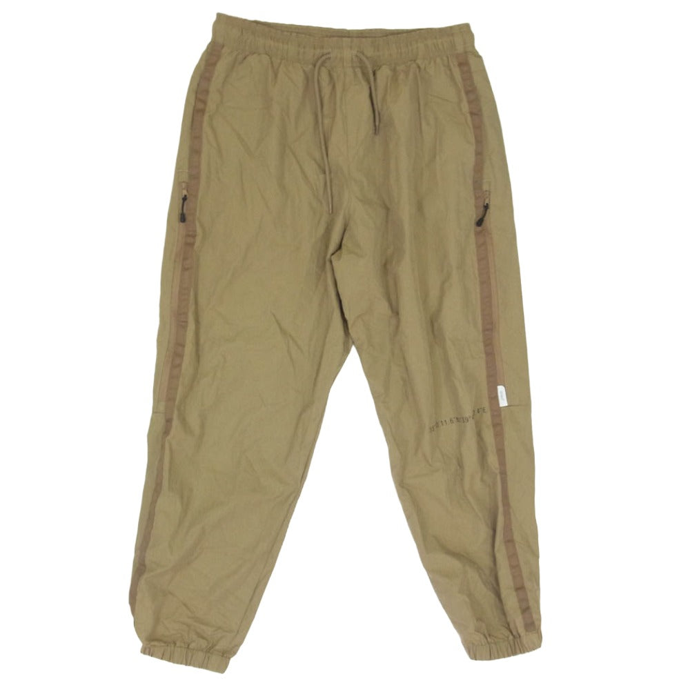 WTAPS ダブルタップス 21AW 212BRDT-PTM03 INCOM TROUSERS NYCO WEATHER トラウザーズ ドローストリング パンツ カーキ系 X03【中古】