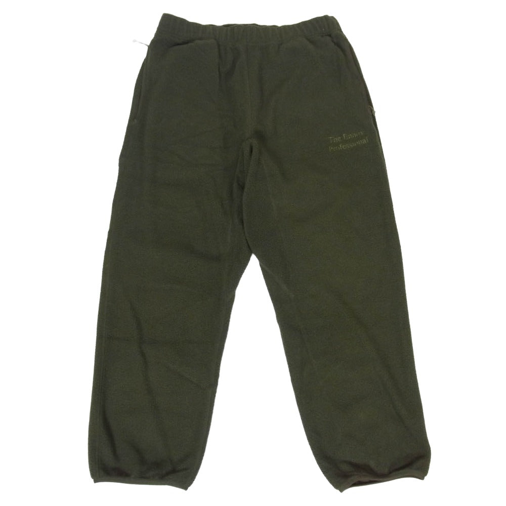 The Ennoy Professional ザ エンノイ プロフェッショナル 22AW AW22BRENPT01LP Polartec City Fleece Pant ポーラテック シティ フリース パンツ モスグリーン系 M【中古】