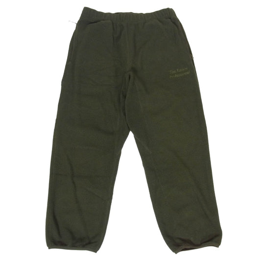 The Ennoy Professional ザ エンノイ プロフェッショナル 22AW AW22BRENPT01LP Polartec City Fleece Pant ポーラテック シティ フリース パンツ モスグリーン系 M【中古】