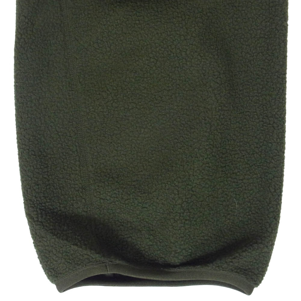 The Ennoy Professional ザ エンノイ プロフェッショナル 22AW AW22BRENPT01LP Polartec City Fleece Pant ポーラテック シティ フリース パンツ モスグリーン系 M【中古】