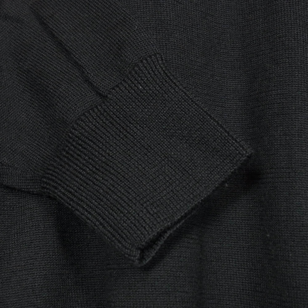 WTAPS ダブルタップス 20AW 202MADT-KNM01 DECK SWEATER WOOL デッキ クルーネック ウール ニット セーター ブラック系 4【中古】