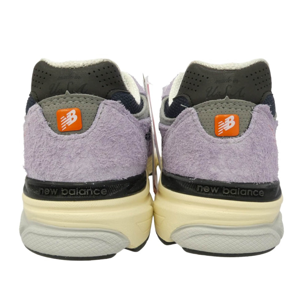 NEW BALANCE ニューバランス M990TD3 990V3 Made in USA Raw Amethyst ローアメジスト ローカット スニーカー パープル系 27cm【新古品】【未使用】【中古】