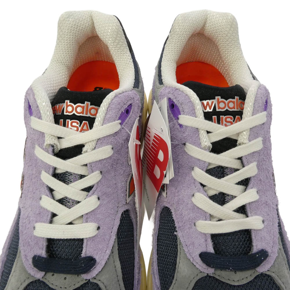 NEW BALANCE ニューバランス M990TD3 990V3 Made in USA Raw Amethyst ローアメジスト ローカット スニーカー パープル系 27cm【新古品】【未使用】【中古】
