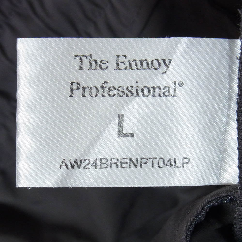 The Ennoy Professional ザ エンノイ プロフェッショナル 24AW AW24BRENPT04LP × スタイリスト私物 CPN PANTS ナイロン パンツ ダークグレー系 L【中古】