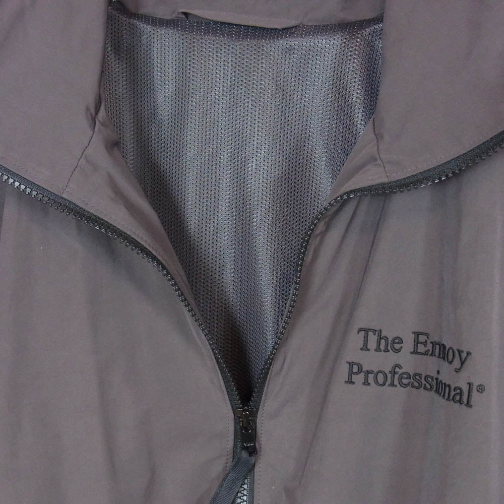 The Ennoy Professional ザ エンノイ プロフェッショナル 24AW AW24BRENJK02LP CPN Jacket ダブルジップ ナイロン ジャケット グレー系 L【中古】