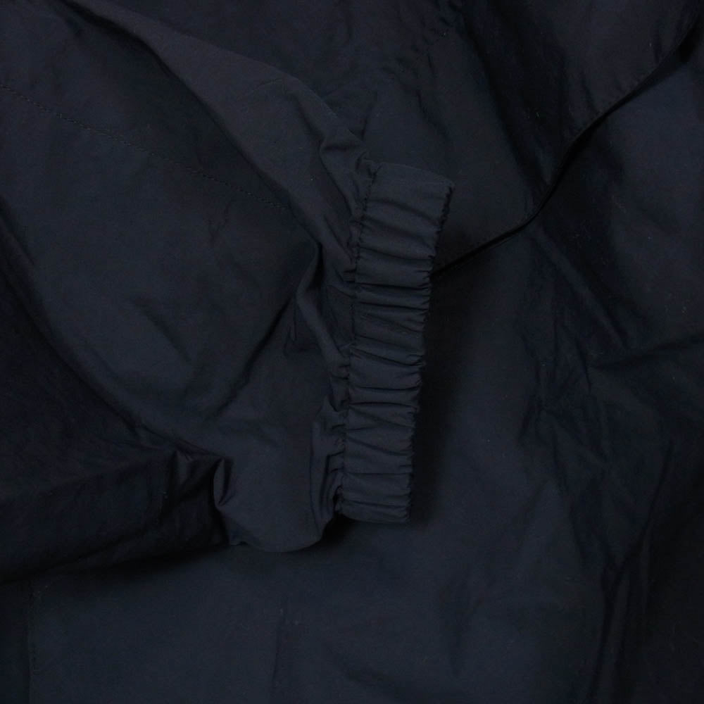 NEIGHBORHOOD ネイバーフッド 22AW 222TSNH-JKM02 ANORAK JK.NY アノラック ジャケット ロゴ プルオーバー ナイロン パーカー アウター ブラック系 L【中古】