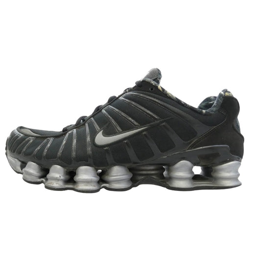 NIKE ナイキ IQ0299-010 Shox TL Realtree Camo Black ショックス TL リアルツリーカモ スニーカー ブラック系 28cm【中古】