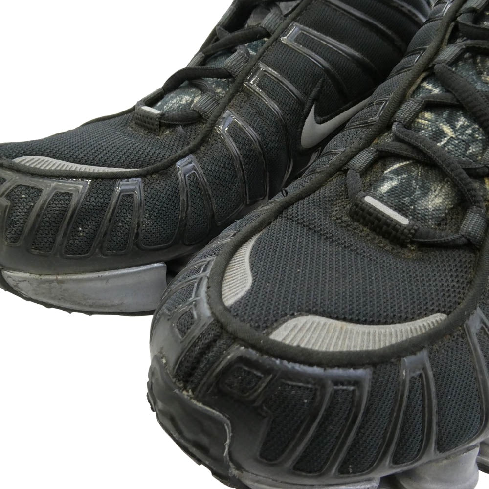 NIKE ナイキ IQ0299-010 Shox TL Realtree Camo Black ショックス TL リアルツリーカモ スニーカー ブラック系 28cm【中古】 NIKE ナイキ IQ0299-010 Shox TL Realtree Camo Black ショックス TL