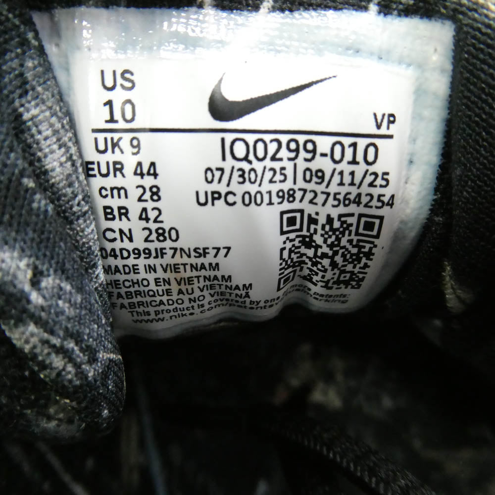 NIKE ナイキ IQ0299-010 Shox TL Realtree Camo Black ショックス TL リアルツリーカモ スニーカー ブラック系 28cm【中古】