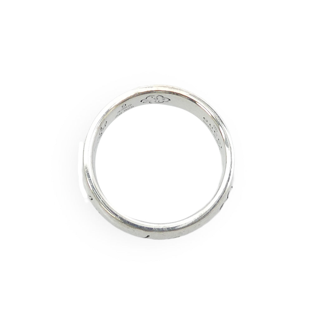 GUCCI グッチ BLIND FOR LOVE ブラインド フォー ラブリング シルバー系 8.5号【中古】